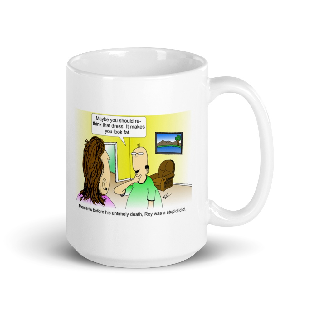 White Glossy Mug