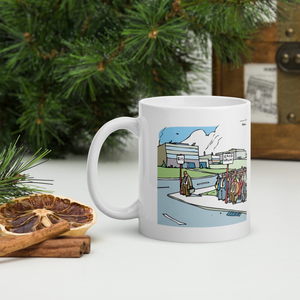 White Glossy Mug