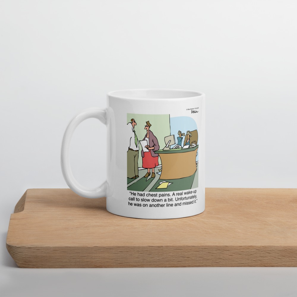 White Glossy Mug