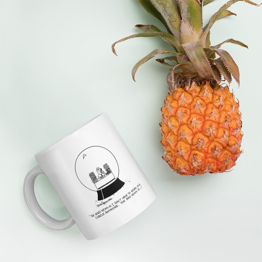 White Glossy Mug