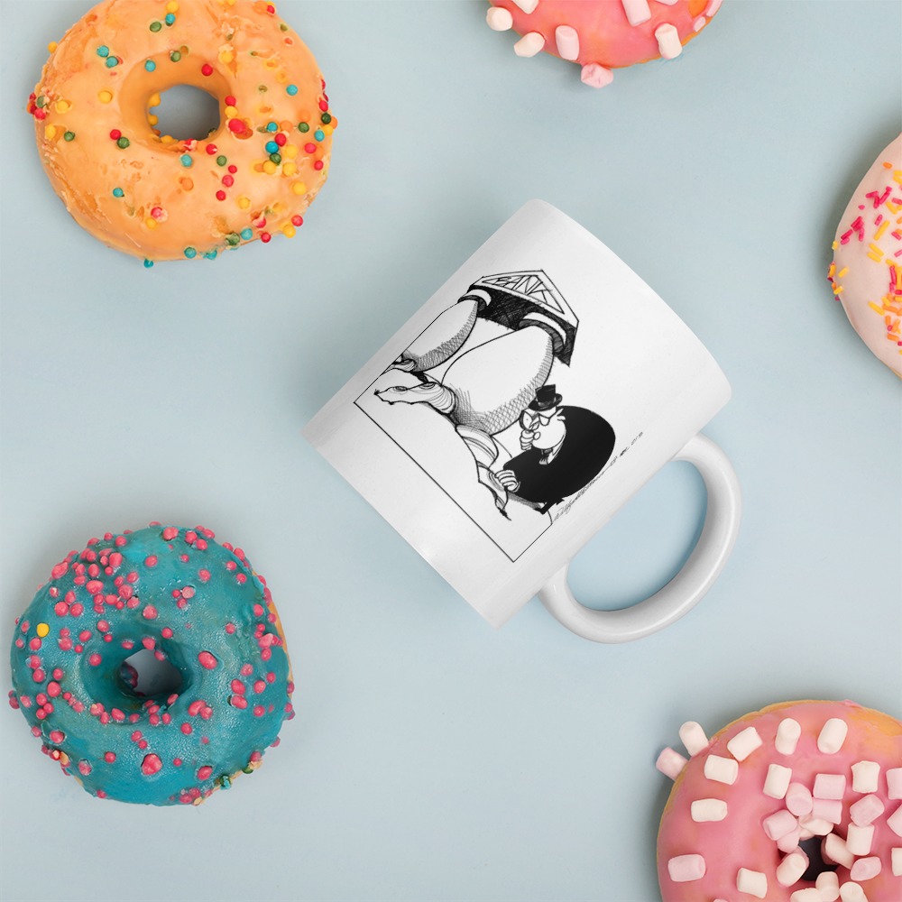 White Glossy Mug