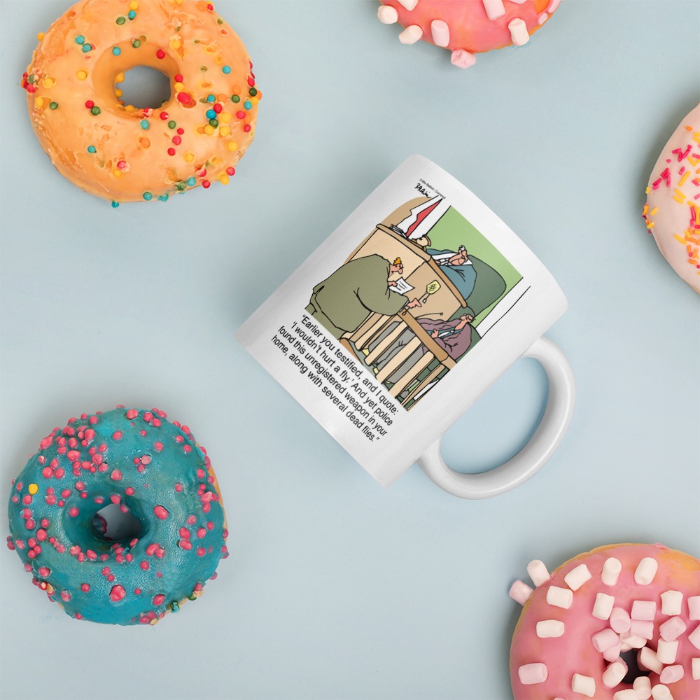 White Glossy Mug