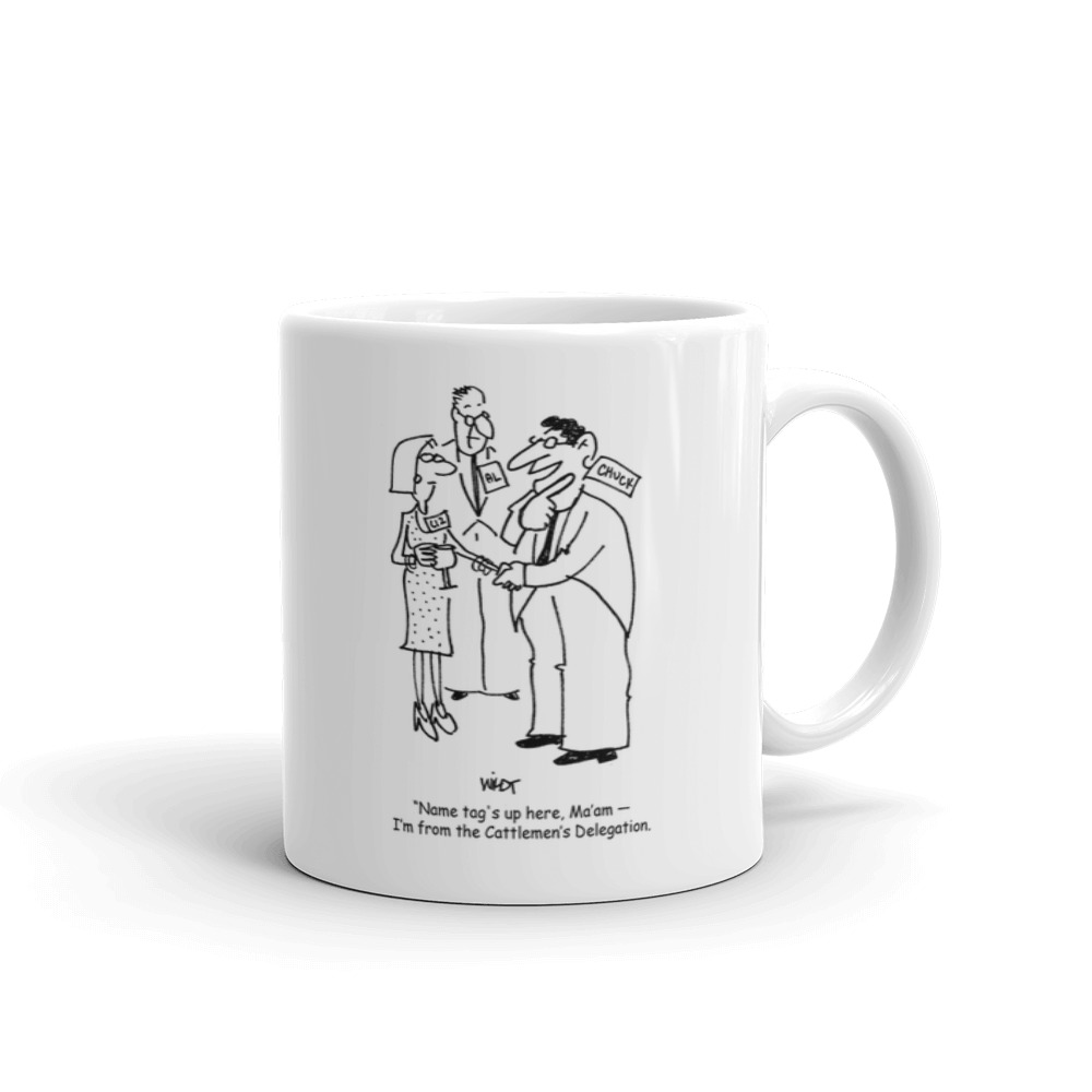 White Glossy Mug