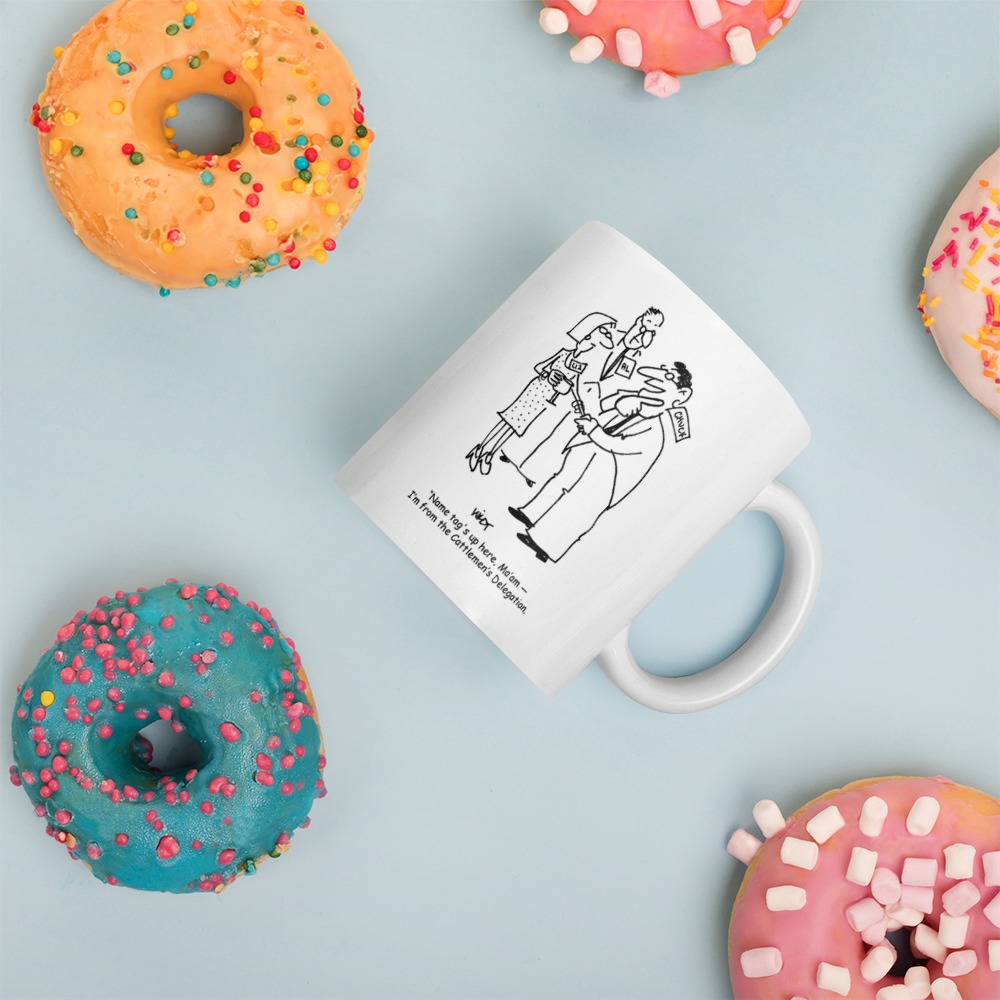 White Glossy Mug