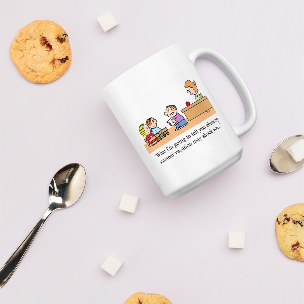 White Glossy Mug
