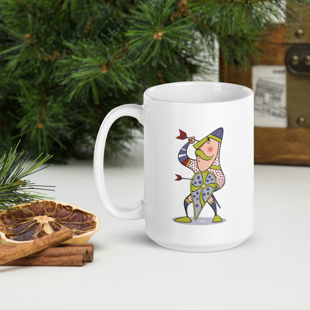 White Glossy Mug
