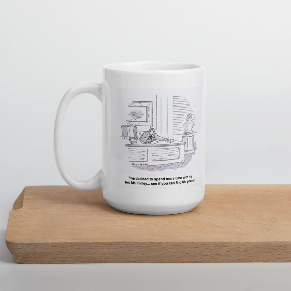 White Glossy Mug
