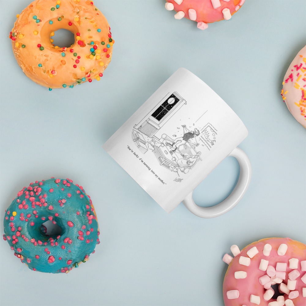 White Glossy Mug