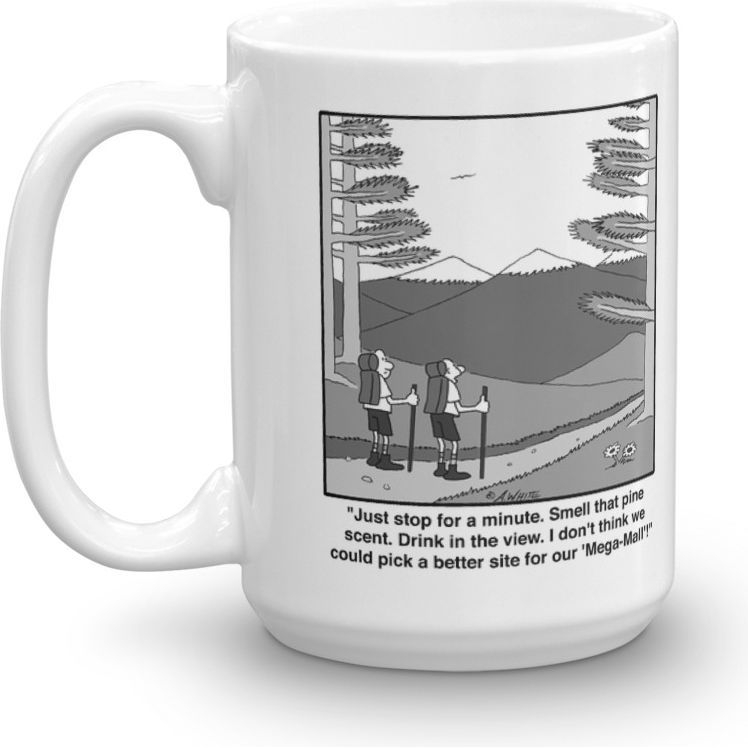 White Glossy Mug
