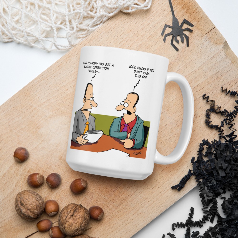White Glossy Mug