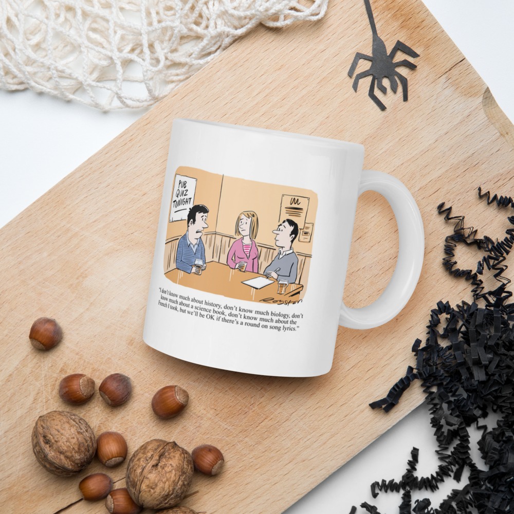White Glossy Mug