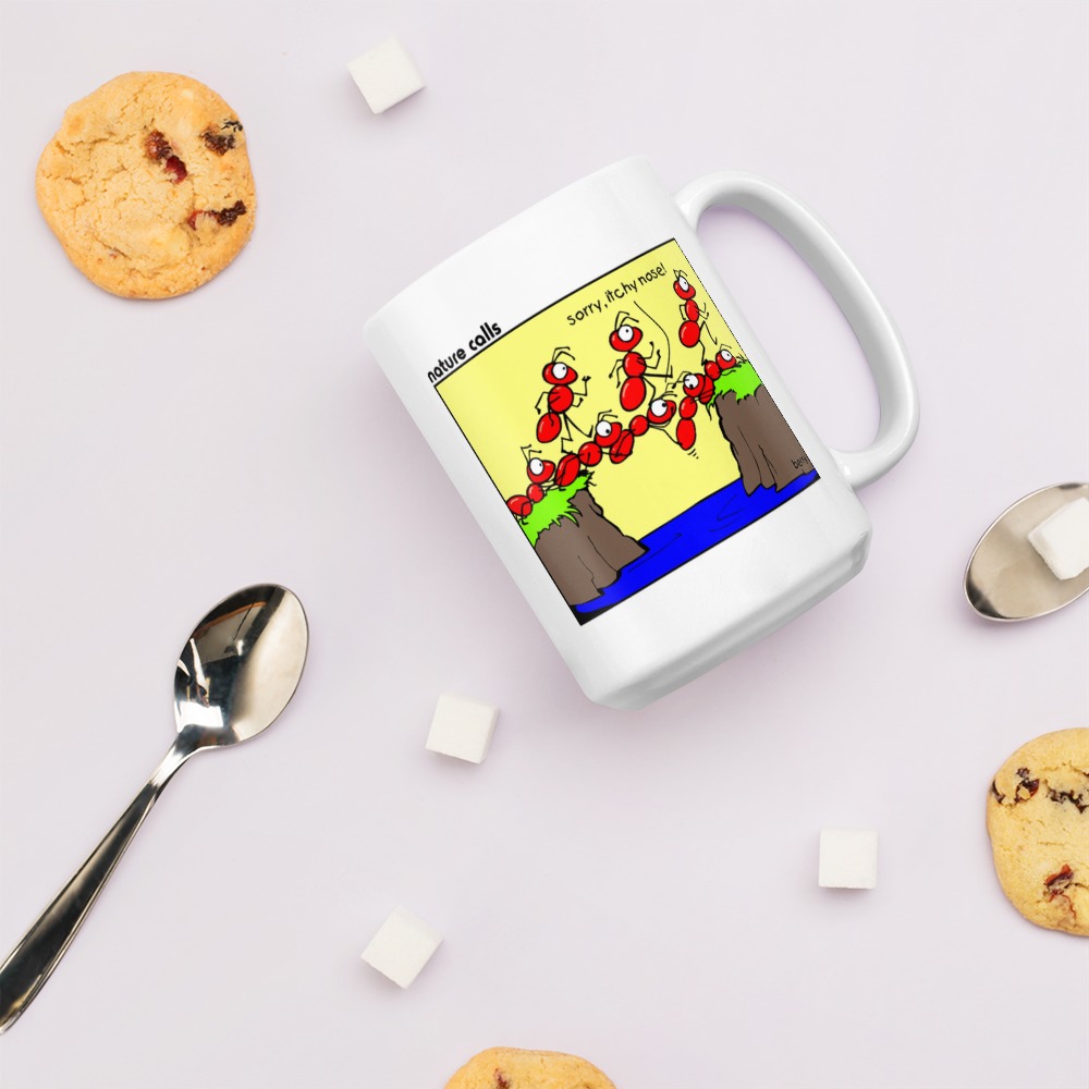 White Glossy Mug