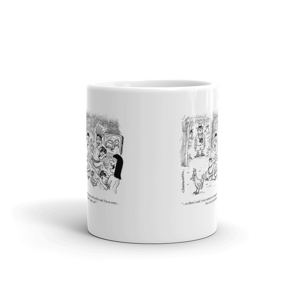 White Glossy Mug