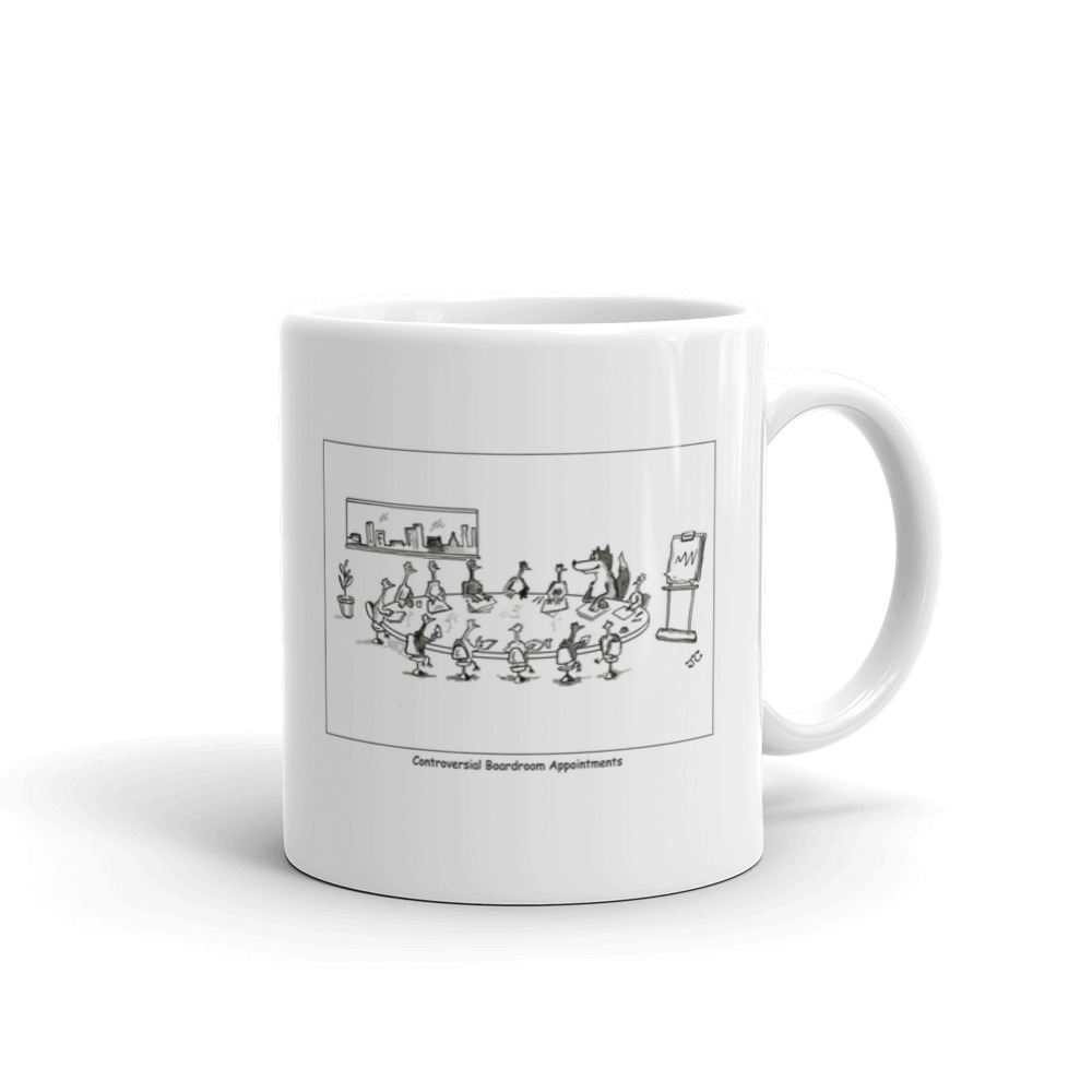 White Glossy Mug