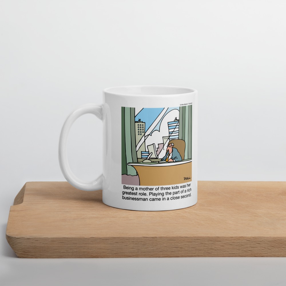 White Glossy Mug