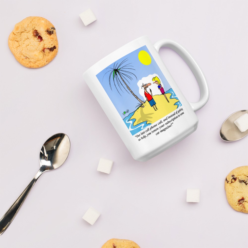 White Glossy Mug