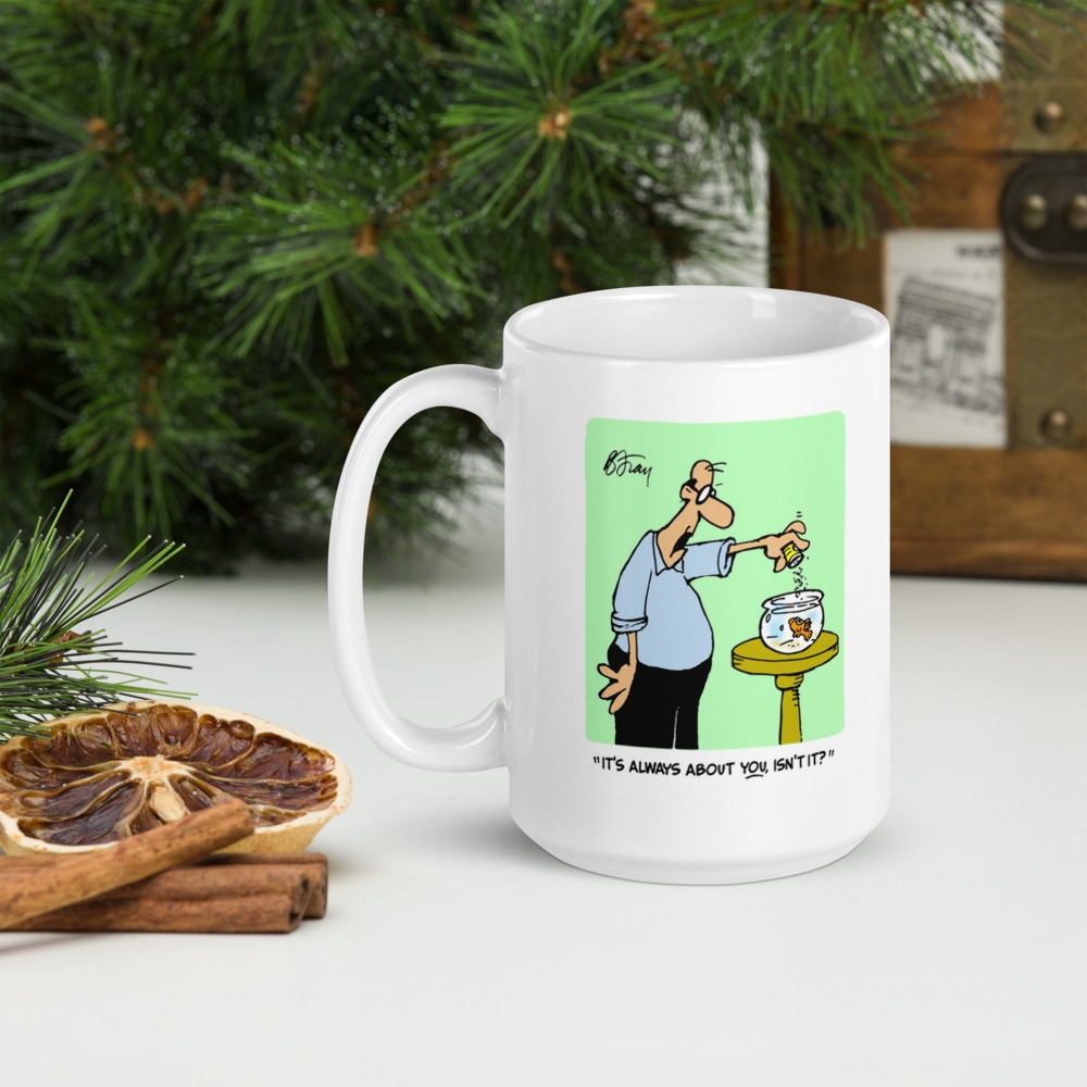 White Glossy Mug