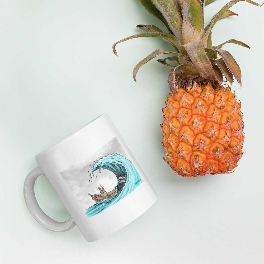 White Glossy Mug