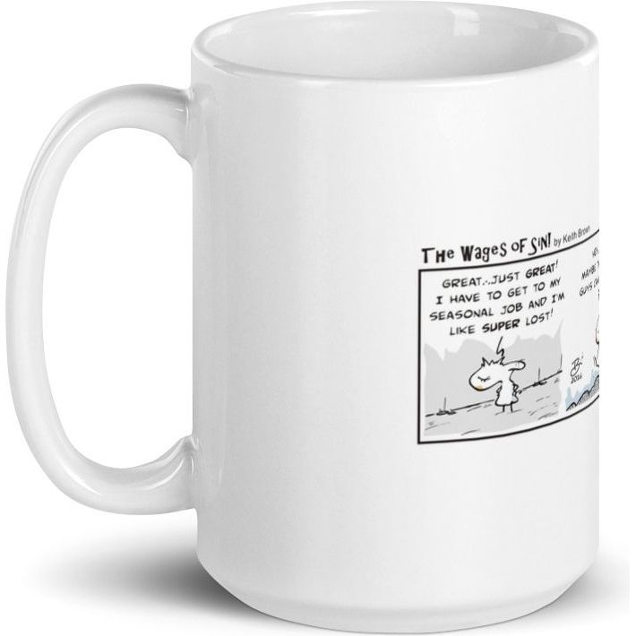 White Glossy Mug