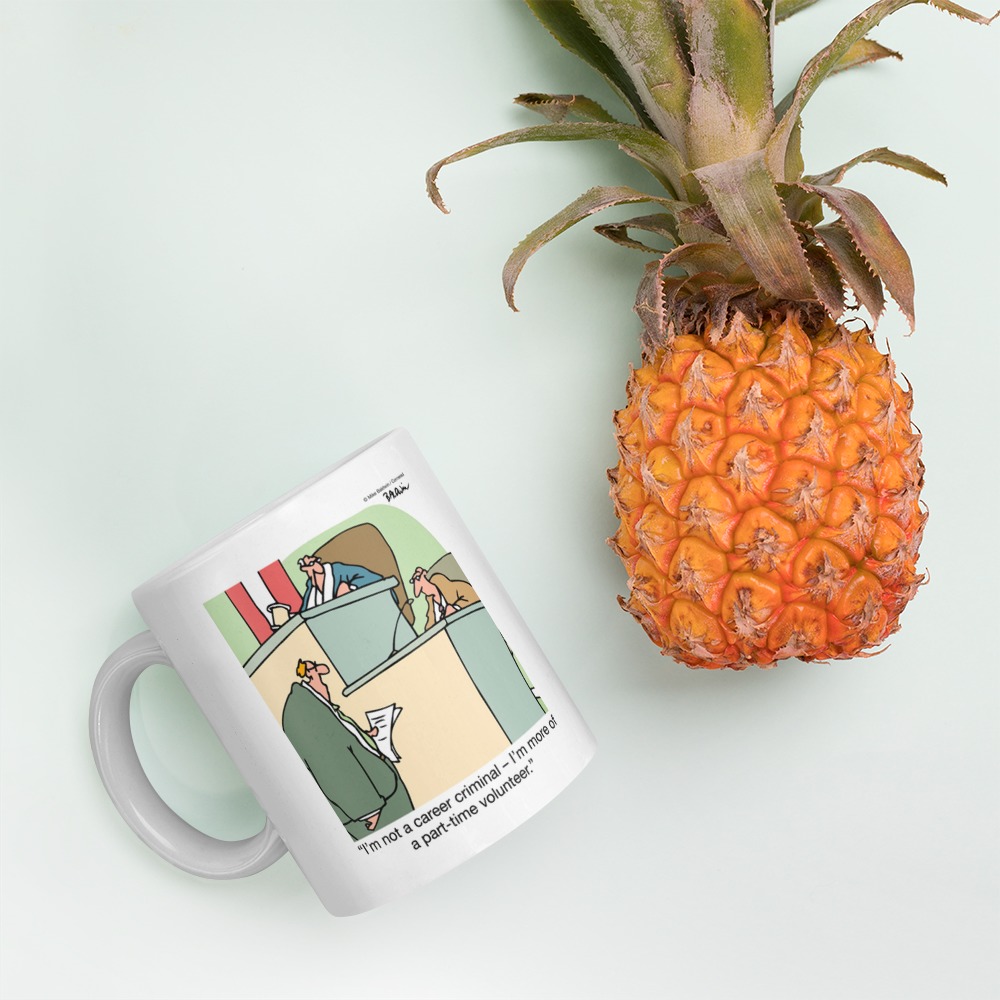 White Glossy Mug