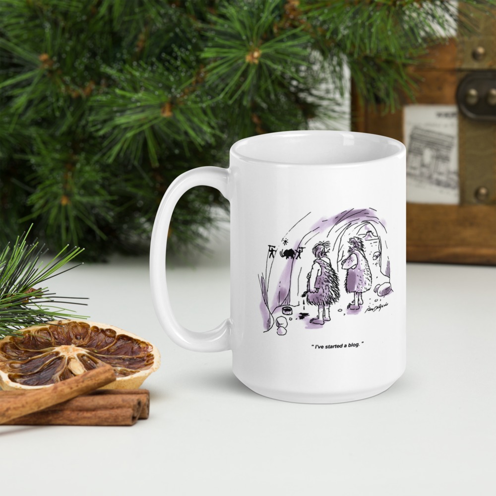 White Glossy Mug