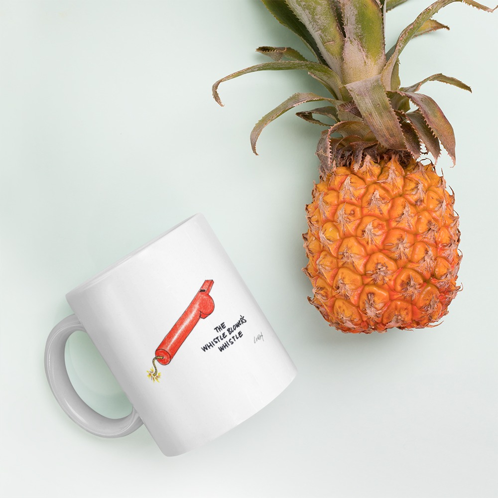 White Glossy Mug