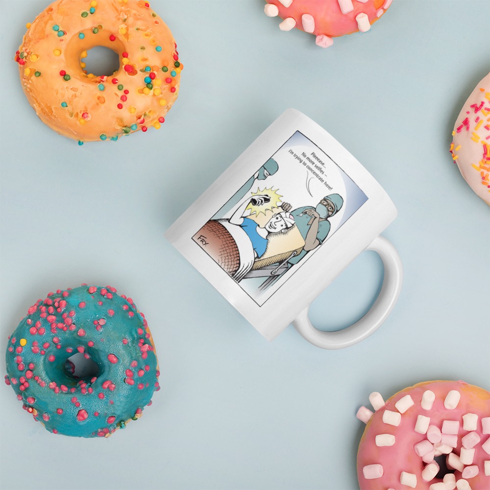 White Glossy Mug
