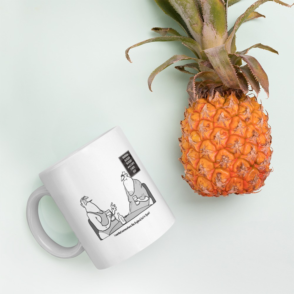 White Glossy Mug
