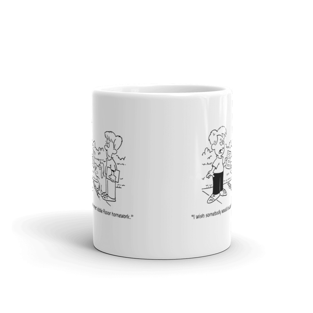White Glossy Mug