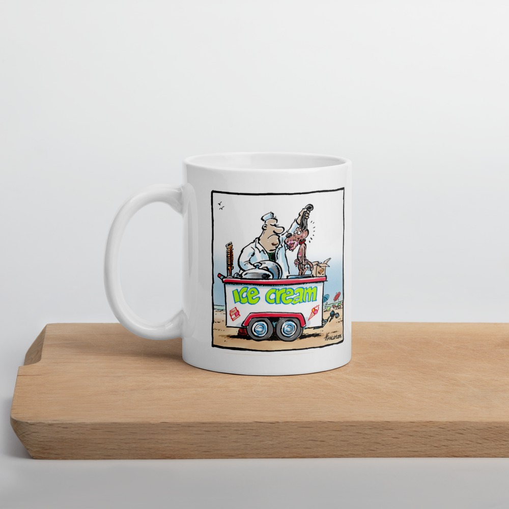 White Glossy Mug
