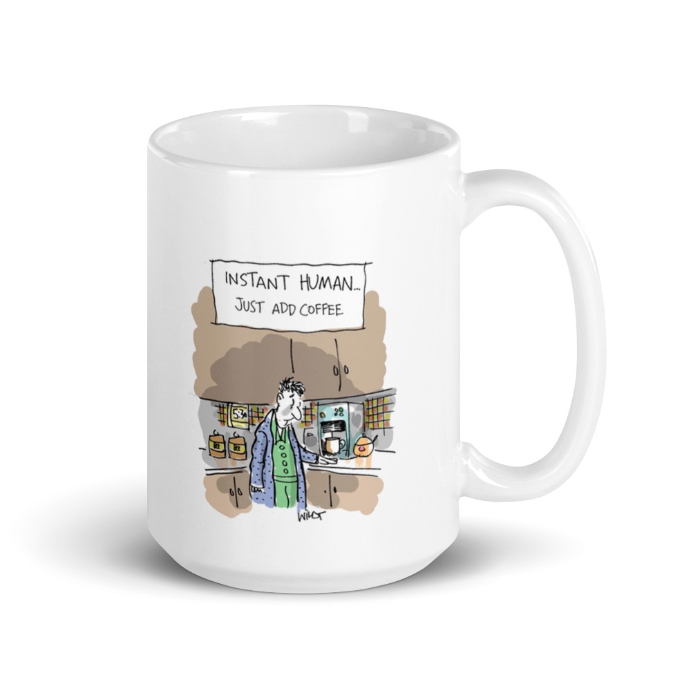 White Glossy Mug