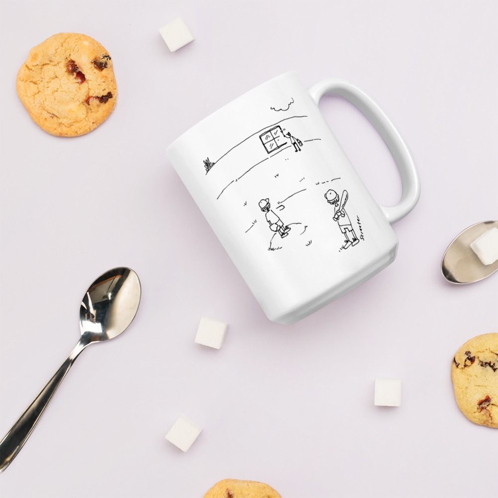 White Glossy Mug
