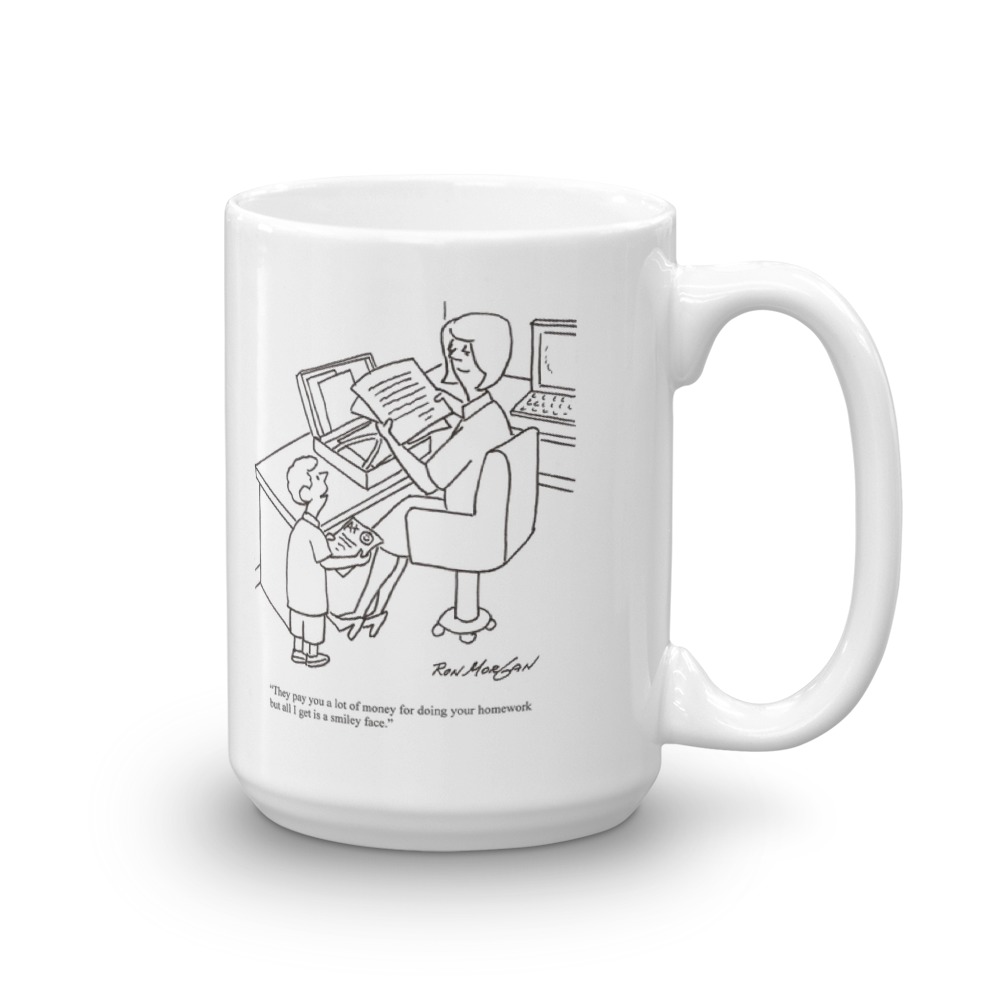 White Glossy Mug
