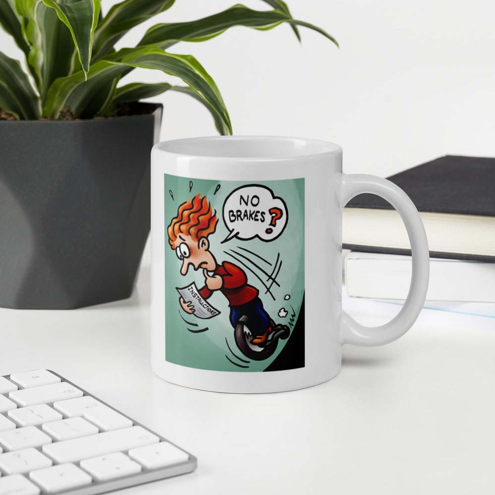 White Glossy Mug