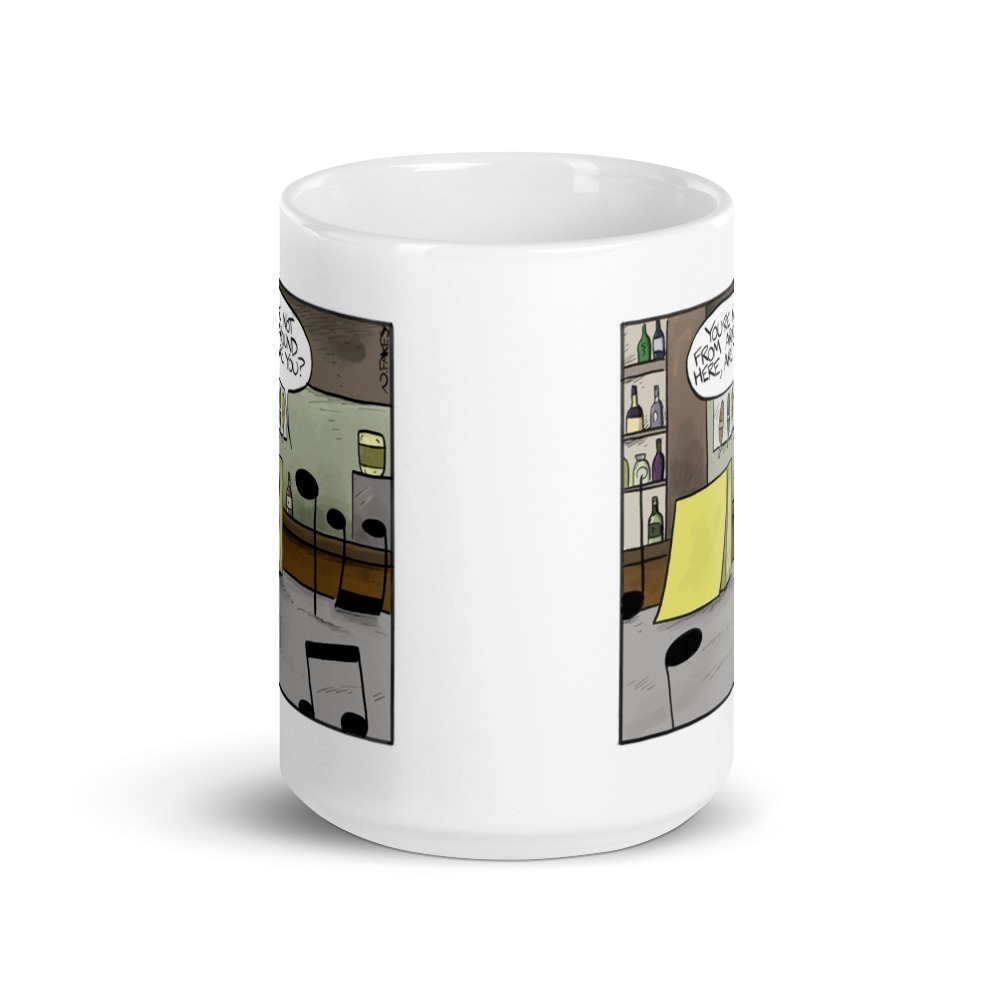 White Glossy Mug
