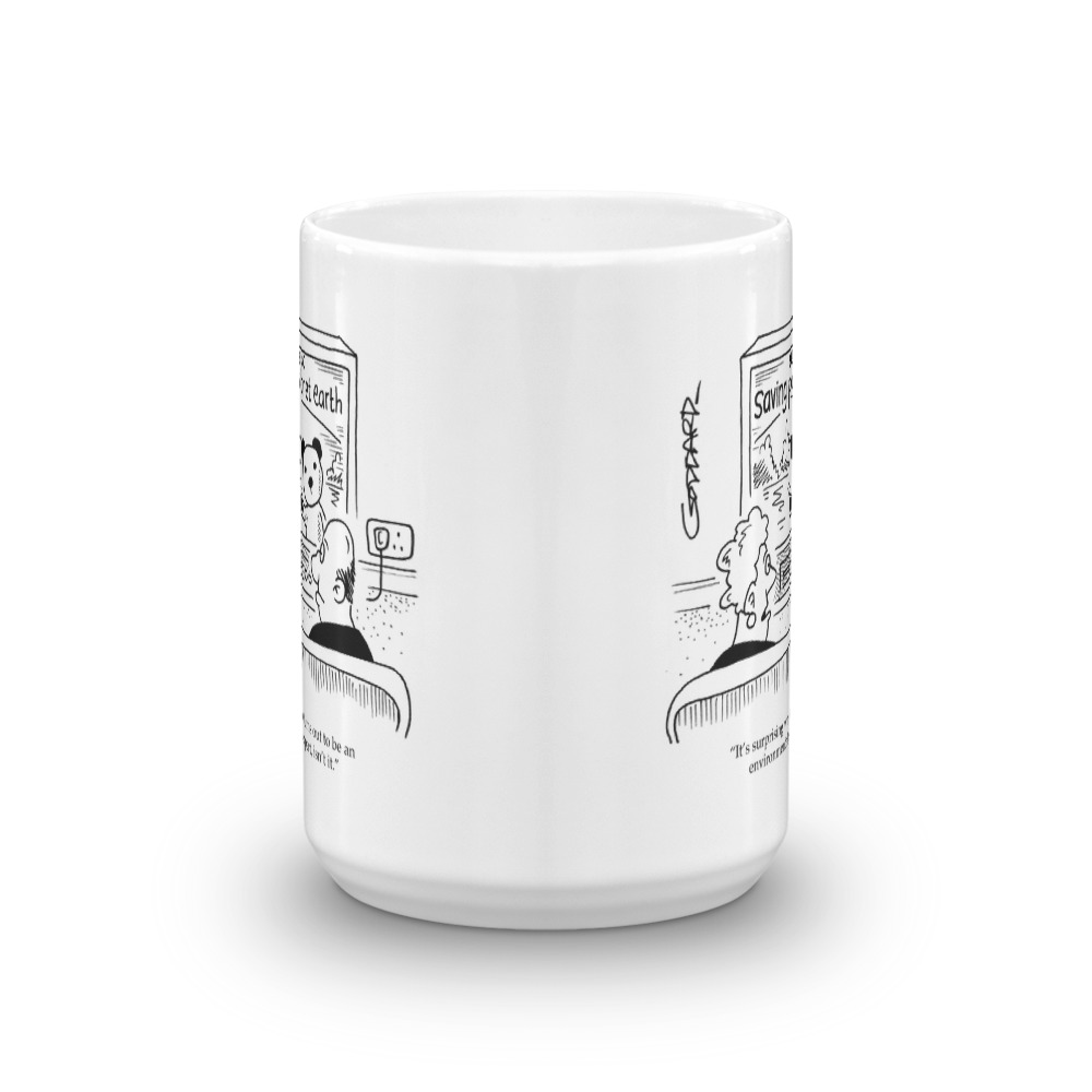 White Glossy Mug
