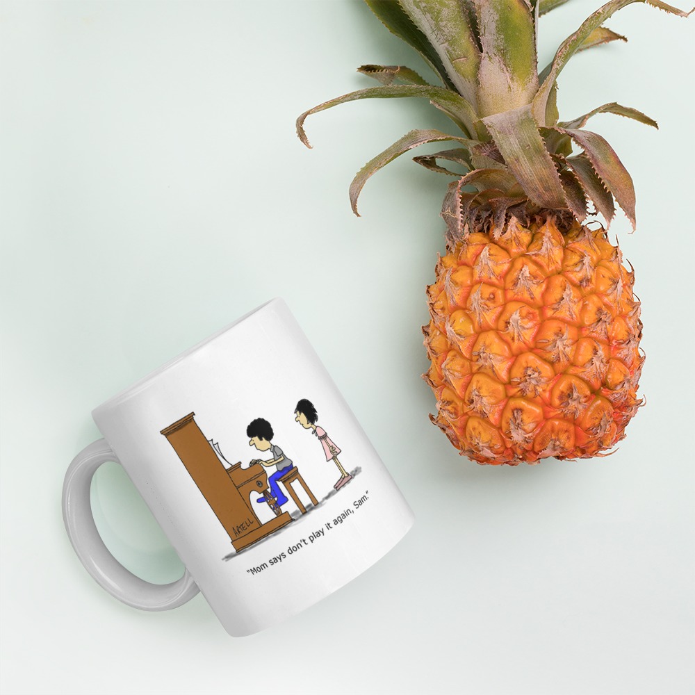 White Glossy Mug