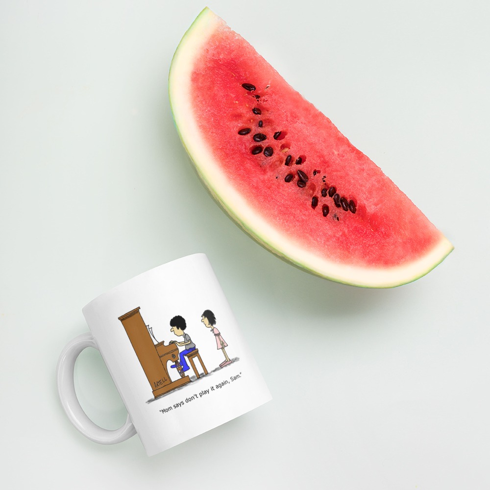 White Glossy Mug