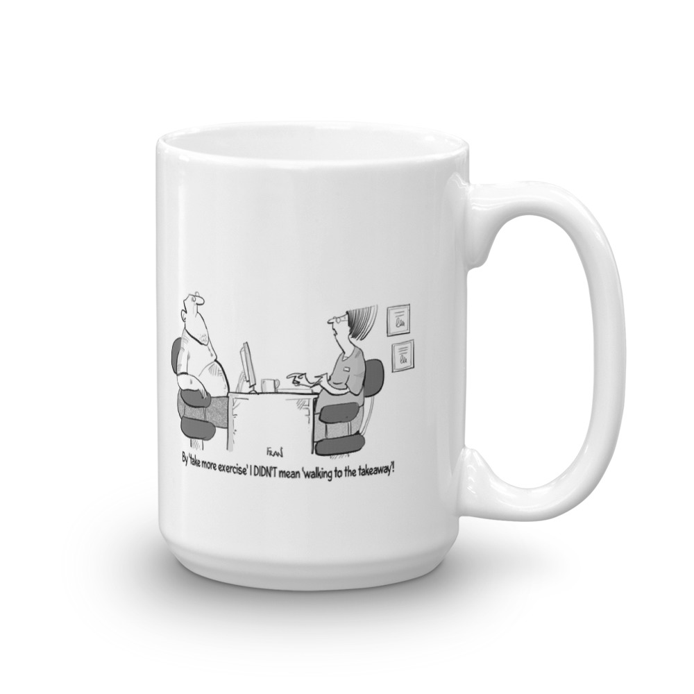 White Glossy Mug
