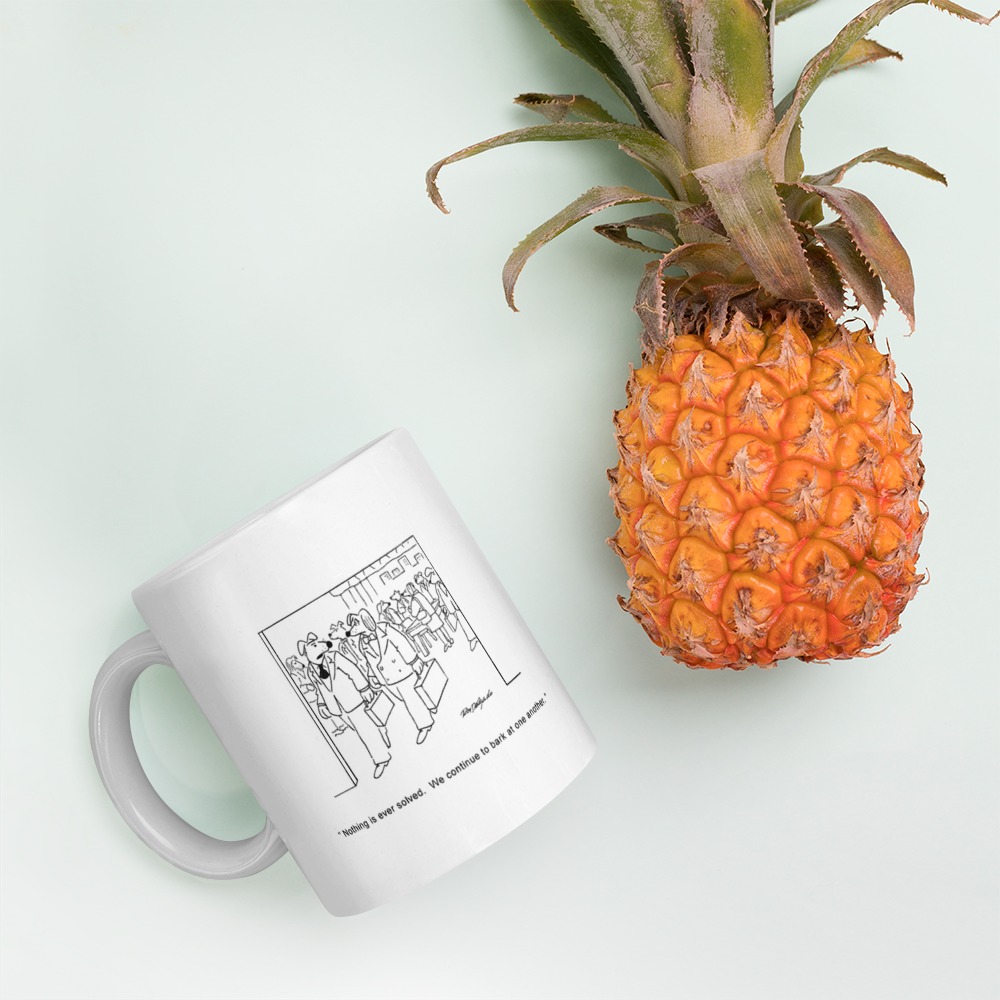 White Glossy Mug