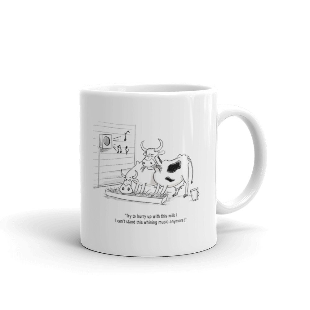 White Glossy Mug