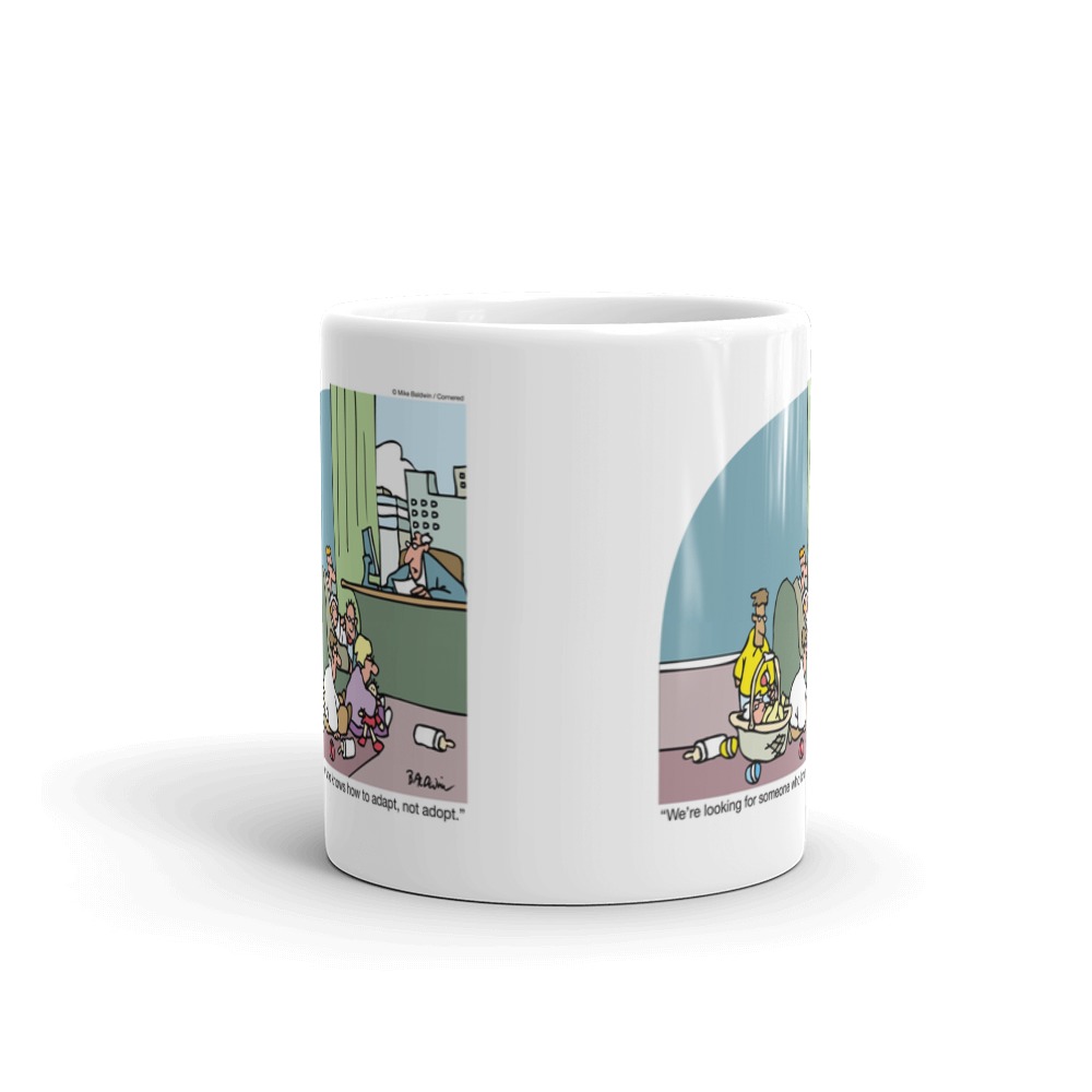 White Glossy Mug