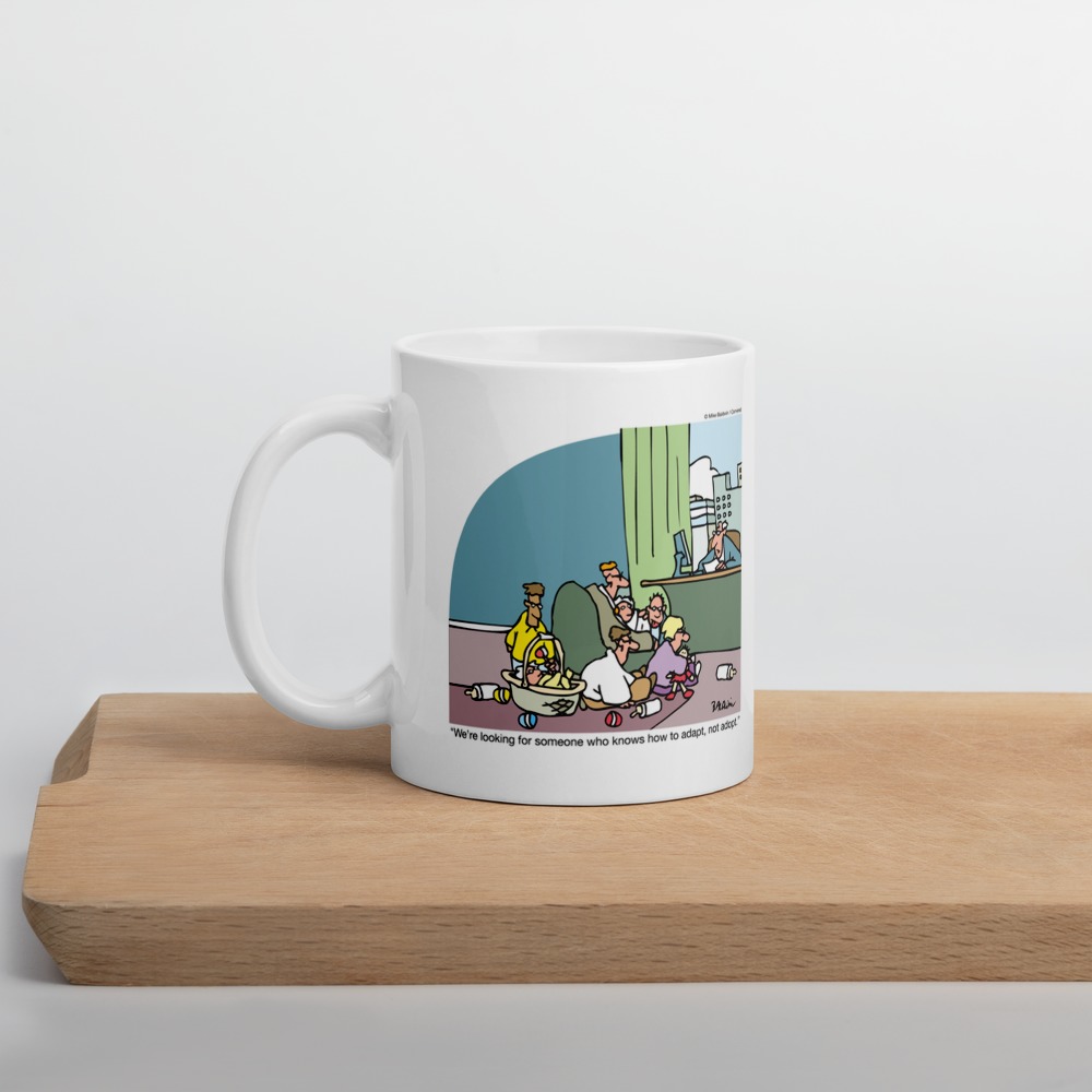 White Glossy Mug