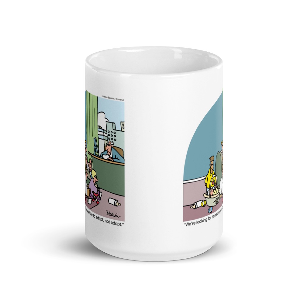 White Glossy Mug