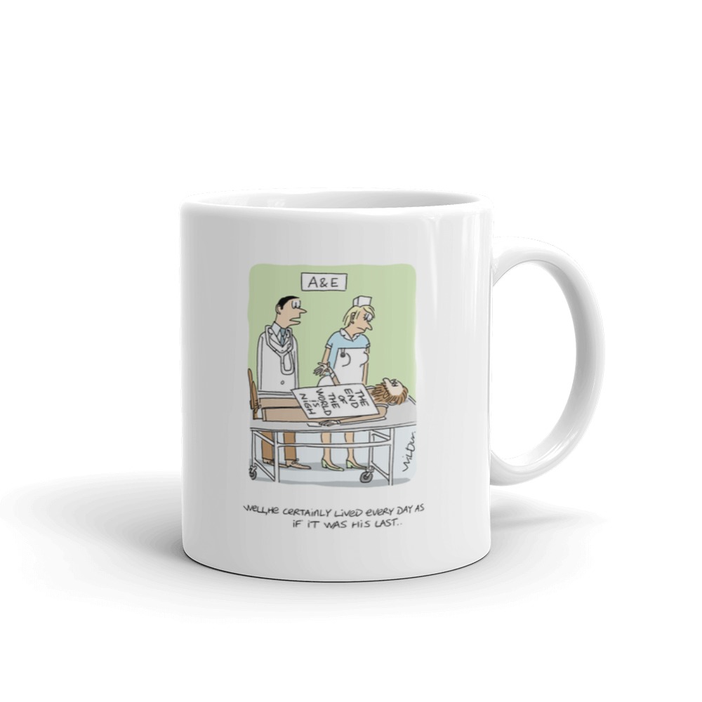 White Glossy Mug