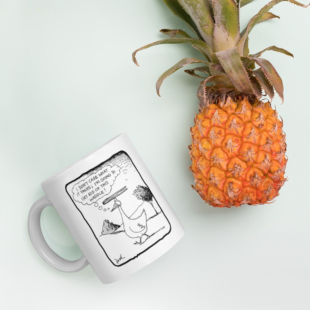 White Glossy Mug