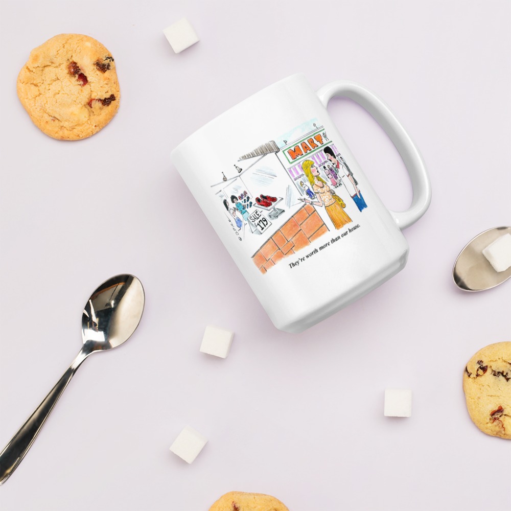 White Glossy Mug