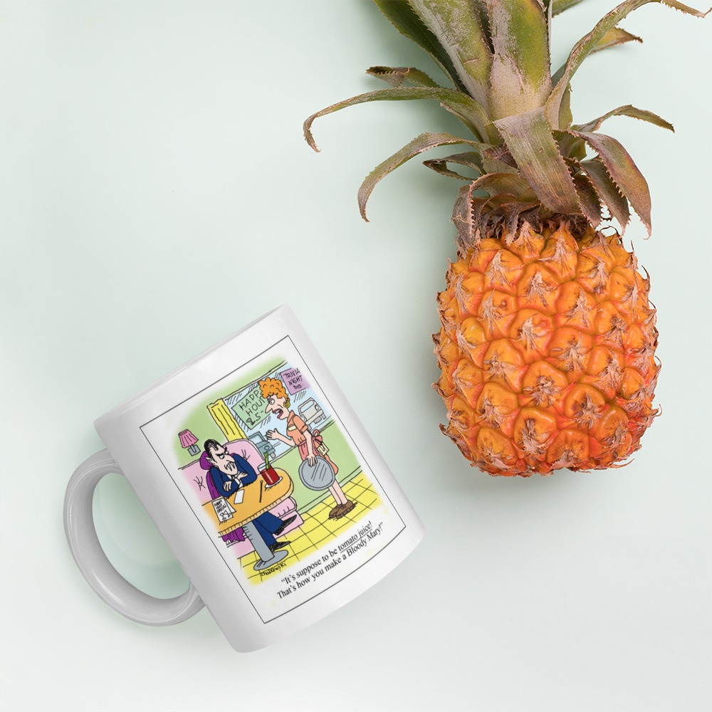 White Glossy Mug