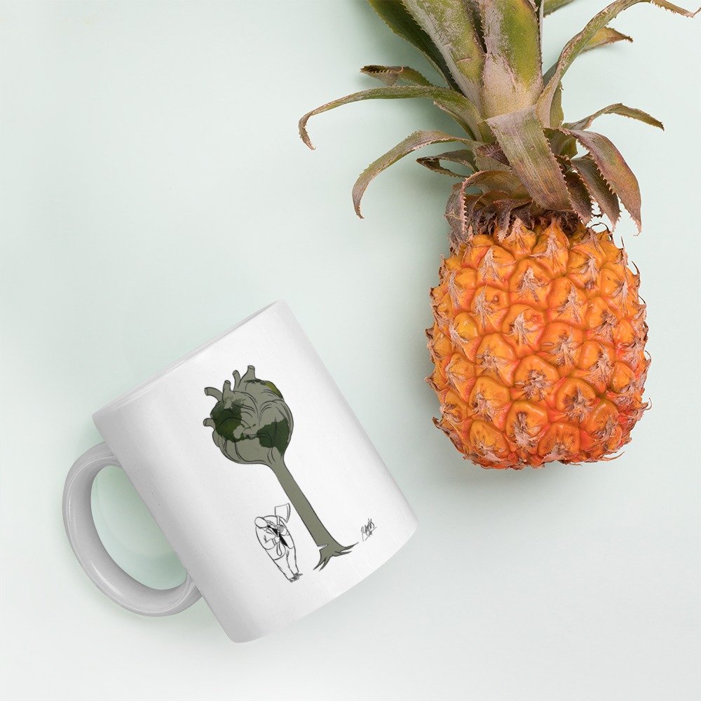 White Glossy Mug