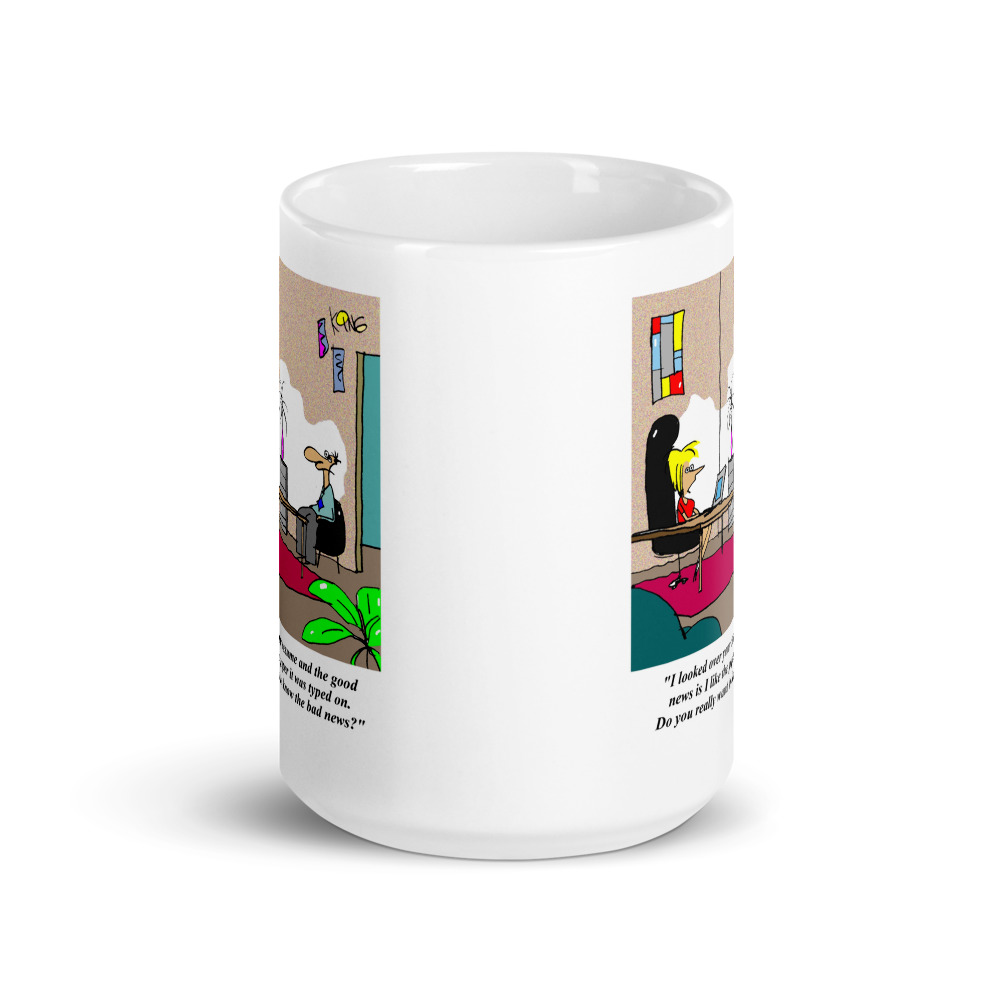 White Glossy Mug